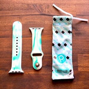 Loopy Cases Watch Band in Seafoam Marble for Apple Watches